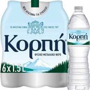 ΚΟΡΠΗ Φυσικό Μεταλλικό 1.5L*6