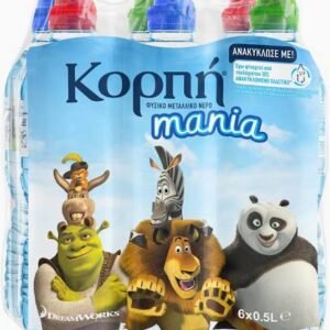 Κορπή Mania Φυσικό Μεταλλικό Νερό 6x500ml